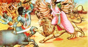 Battle of the Ego: Goddess Durga and Mahishasura