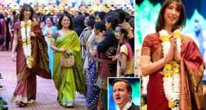 British PM and Wife Celebrate Diwali at Hindu Temple