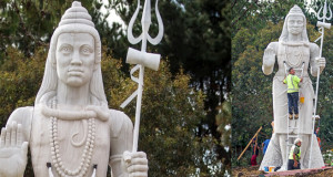 Religious statue angers neighbour