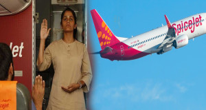 HHR Video : SpiceJet takes Yoga to the skies, asanas performed mid-air at 35,000 feet