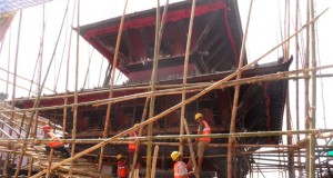 Reconstruction Begins on Famed Nepalese Temple of Manakamana Damaged in Earthquake