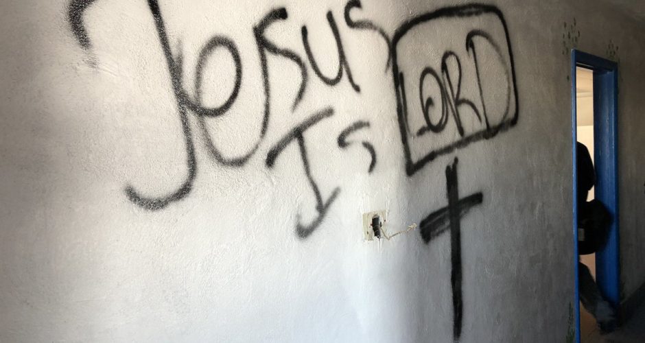 Hate Crime: Hindu Temple Vandalised In US’s Louisville; “Jesus Is All Mighty”, “Jesus Is Lord” Messages Posted On Walls