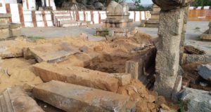 Video : 15th century Saint Vyasaraja Swamy Samadhi destroyed in Hampi