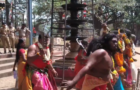 Video : Banned from Kodungallur Bhadrakali temple, Hindus give middle finger to police