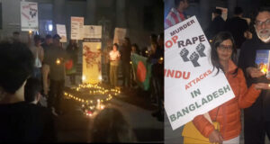 Video : Berkeley Students Hold a Vigil for Hindu Genocide Victims In Bangladesh