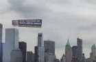 Video : Plane With ‘Stop Violence On Bangladesh Hindus’ Banner Flies Over New York City