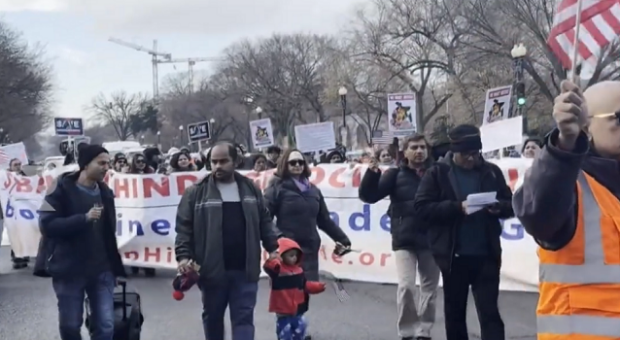 Video : Hindu Protest At The White House For Bangladeshi Hindus