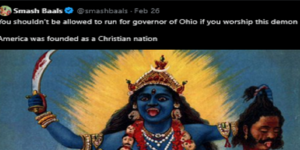 MAGA Christian Cult Losing Their ‘Heads’ Over Goddess Kali